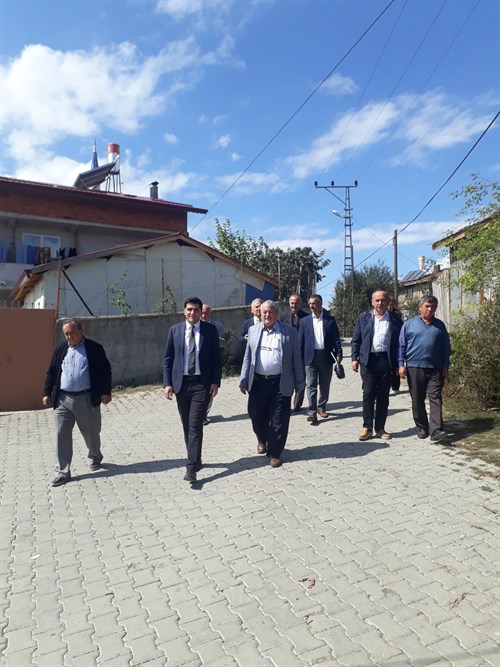 Kaymakamımız Sayın Bilal ÇELİK, İlçemiz Sarayköy ve Eskiçağa Köylerini Ziyaret Etti.